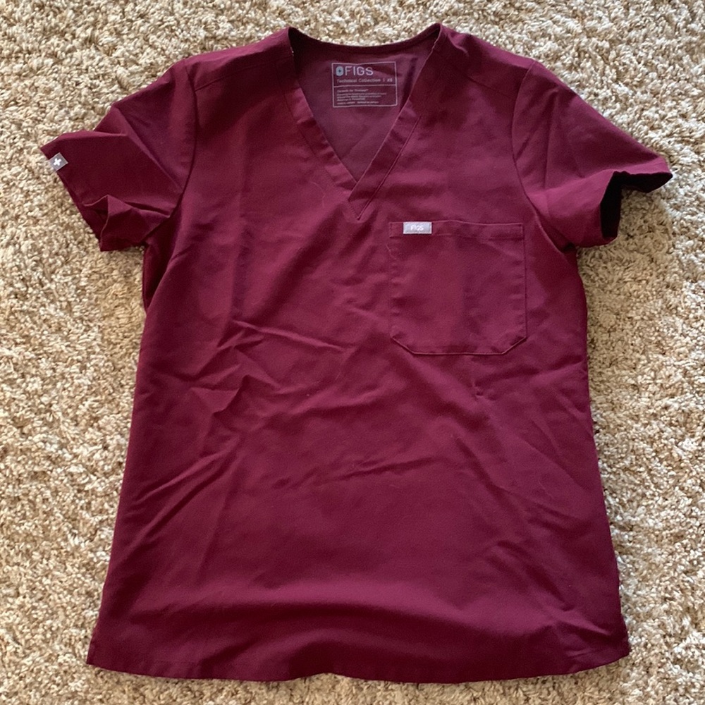 Figs “Catarina” One-Pocket Scrub Top